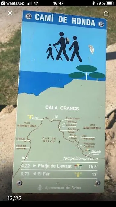 Apartmán 50 Meters From Cala Crancs- Terrace And Seaviews Salou